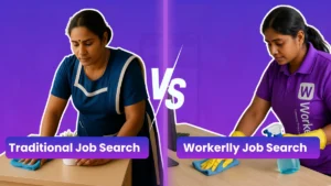 Workerlly vs Traditional Job Search: What’s Better for Hourly Workers?