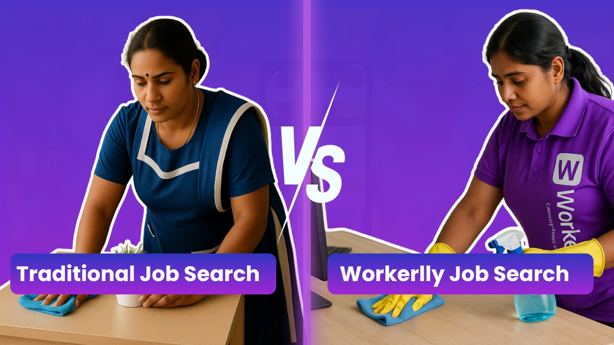 Workerlly vs Traditional Job Search: What’s Better for Hourly Workers?