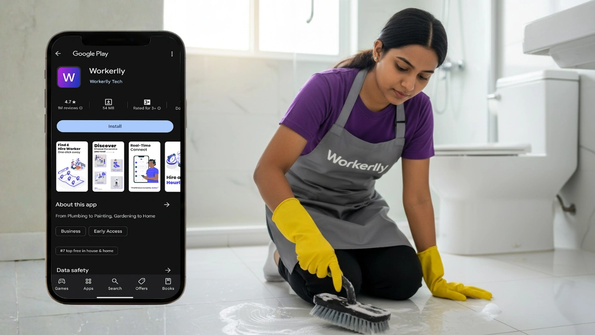 How to Find a Bathroom Cleaner Job Instantly on an Hourly Basis Using Workerlly