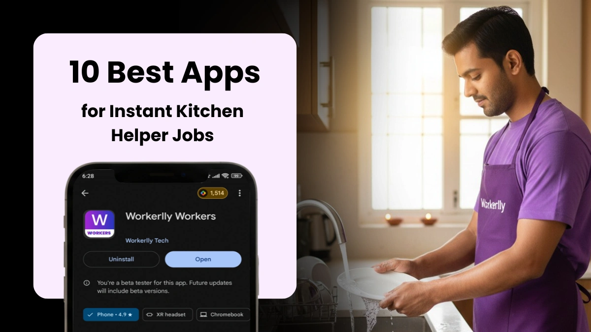 10 Best Apps for Instant Kitchen Helper Jobs